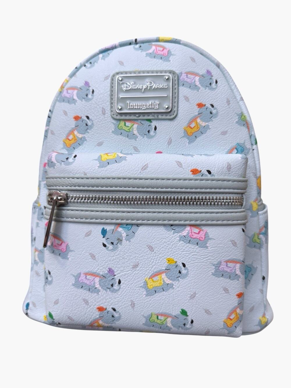 Disney Parks Loungefly Dumbo “The Flying Elephant Ride” Mini Backpack NWT